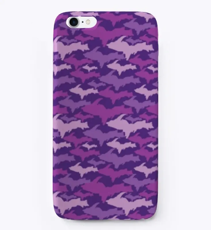 PURPLE Upper Peninsula Yooper Camouflage