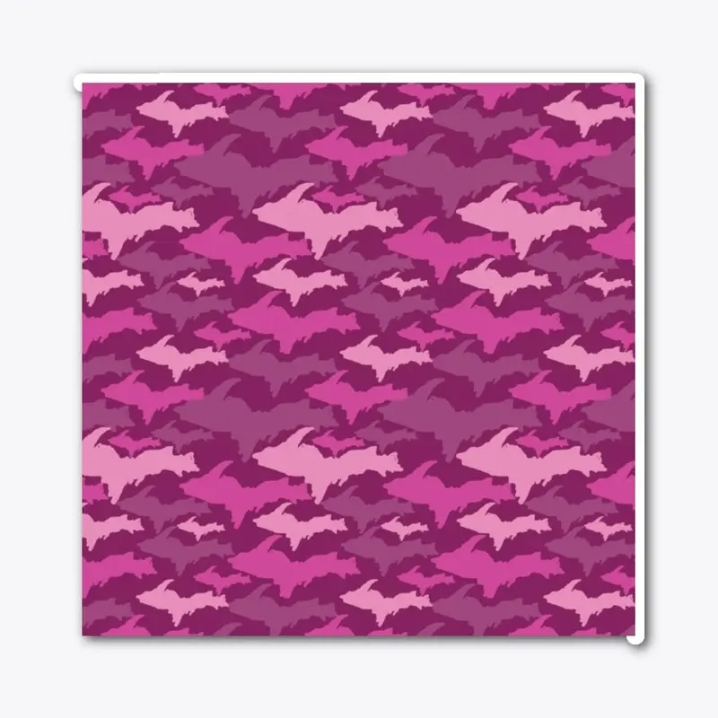 PINK Upper Peninsula Yooper Camouflage