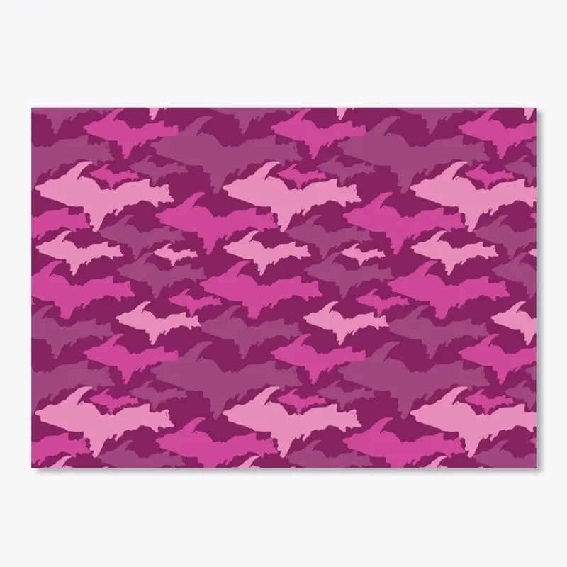 PINK Upper Peninsula Yooper Camouflage