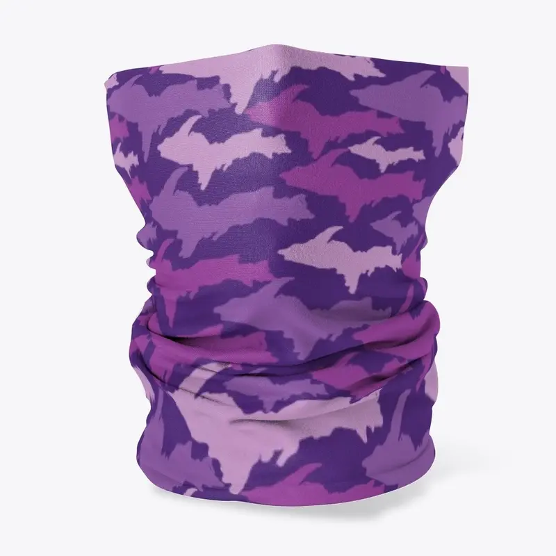 PURPLE Upper Peninsula Yooper Camouflage