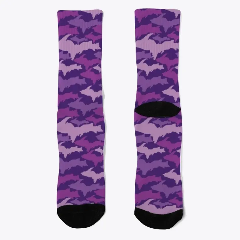 PURPLE Upper Peninsula Yooper Camouflage